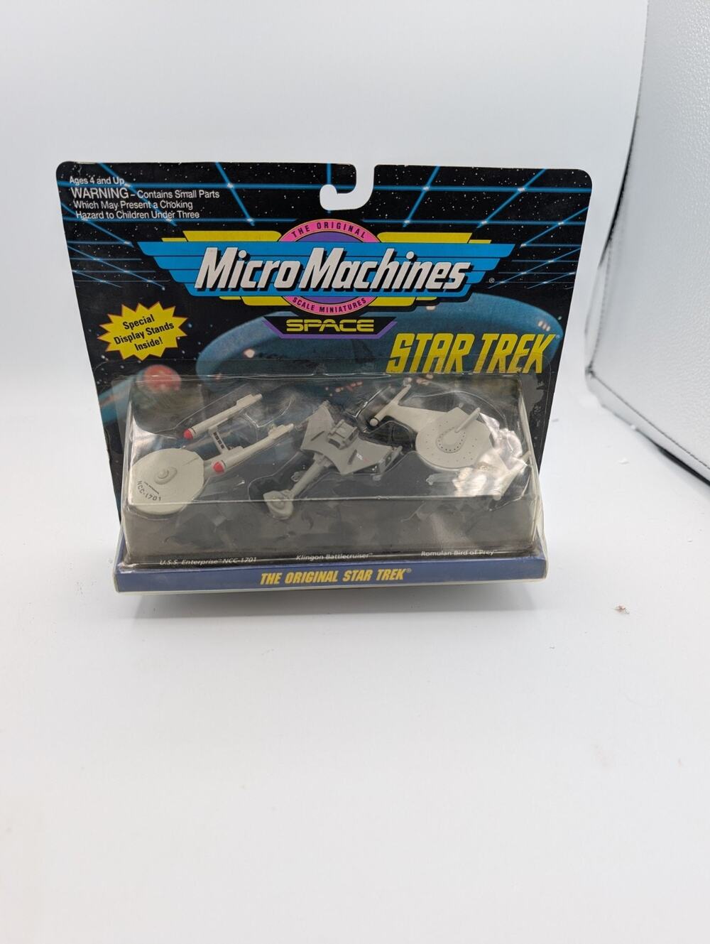 Micro Machines Star Trek USS Enterprise - Klingon Battlecruiser - Bird Of Prey